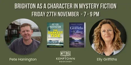 Pete Hanington & Elly Griffiths in conversation