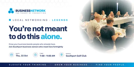 D32 Business Networking Gold Coast – Legends- Thu 15 Oct