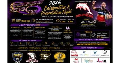 2026 Connect Rugby League Presentation Night