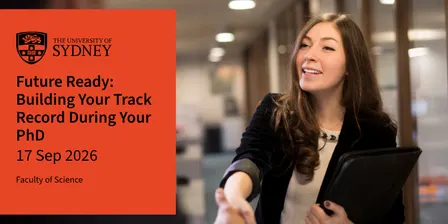 Future Ready: Building Your Track Record During Your PhD