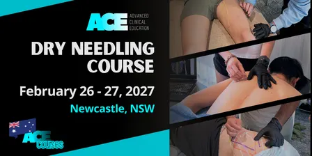 Dry Needling Course NEWCASTLE NSW (26-28 FEB 2027)