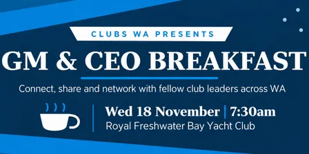 GM & CEO Breakfast