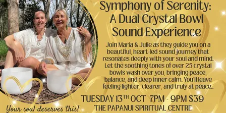 Symphony of Serenity: A Dual Crystal Bowl Sound Experience