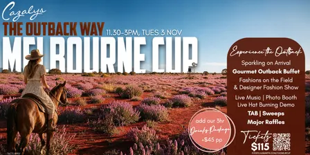 Cazalys Melbourne Cup - The Outback Way