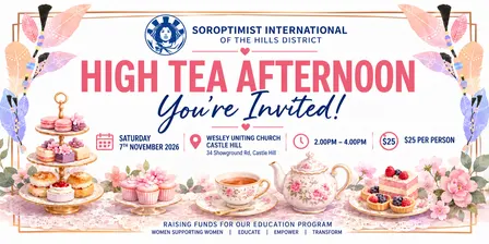 Saturday Afternoon High Tea