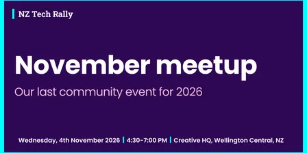 NZ Tech Rally November 2026 meetup