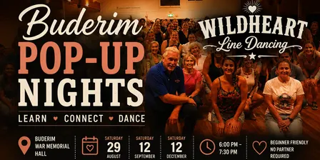 WILDHEART BUDERIM POP-UP LINE DANCING NIGHTS
