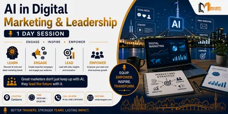 AI in Digital Marketing & Leadership – 1 Day Session in Canberra