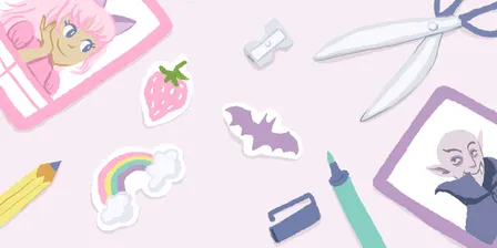 Make your own stickers and trading cards