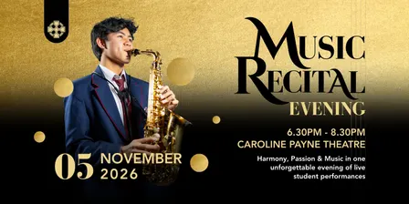 2026 - Music Recital Evening - Term 4