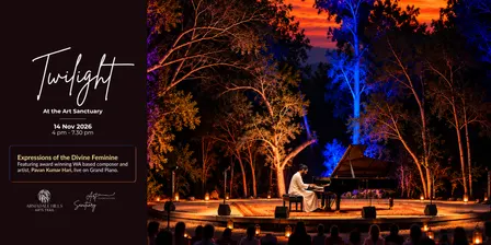 Twilight at the Art Sanctuary | Armadale Hills Art Trail