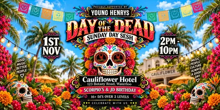Day Of The Dead Sunday Sesh House Party