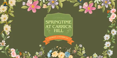 Springtime at Carrick Hill