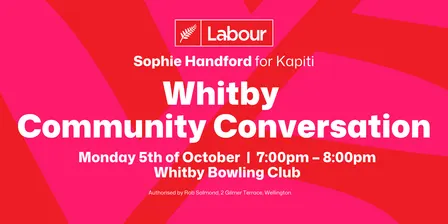 Community Conversation in Whitby with Sophie Handford