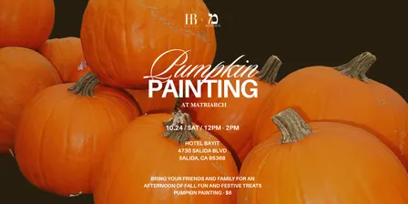 Pumpkin Painting at Matriarch