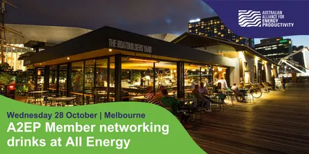 A2EP Member networking drinks at All Energy