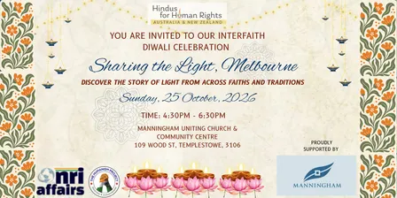 Sharing the Light, Melbourne - Interfaith Diwali Celebration