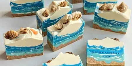 Ocean Soap Cold Process Soap Workshop Design Soap