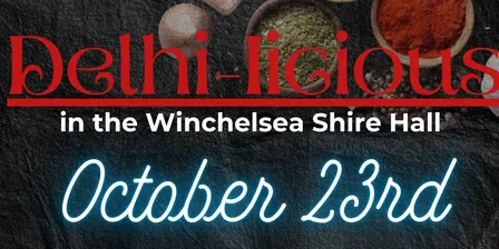 Delhi-Iicious in the Winchelsea Shire Hall 23/10