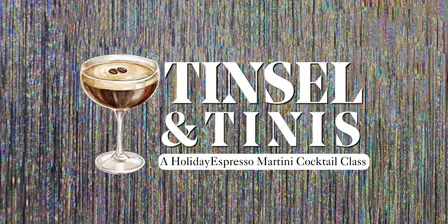 Tinsel & Tinis - Espresso Martini Cocktail Class