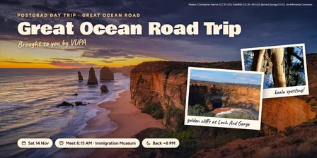 Great Ocean Road Trip: Postgrad Day Trip to the Twelve Apostles