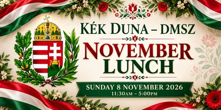 Kék Duna DMSZ – November Lunch