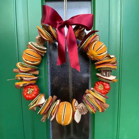 Dried Fruit Wreaths