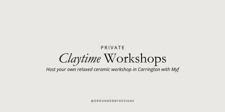 Your own PRIVATE Claytime Workshop at MOA