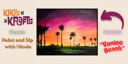 "Venice Beach" Paint and Sip with Nicole