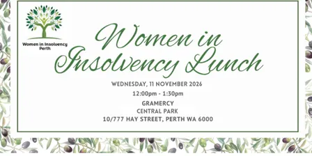 Women in Insolvency Lunch - November 2026