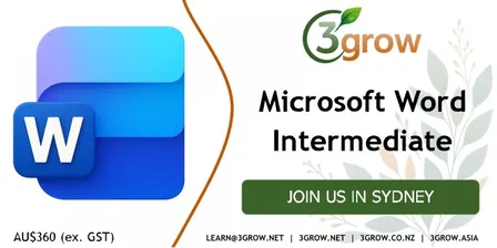 Microsoft Word Intermediate, 1-Day Training Course in Sydney