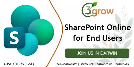 SharePoint Online for End Users, 2-Day Training Course in Darwin