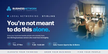 D32 Business Networking Perth- Stirling (Balcatta) - Tue 17 Nov