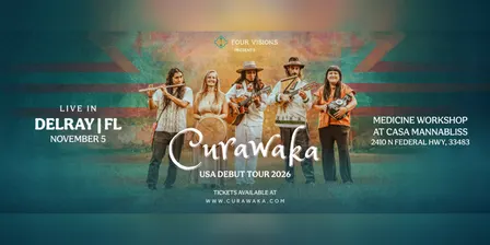 Curawaka Medicine Music Workshop Presented by Four Visions - Del Ray Beach
