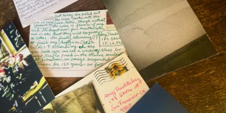 Postcards for A.T. : Amy Trachtenberg in conversation with Jarrett Earnest
