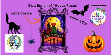 Hocus Pocus Hauntingly Fun Paint & Sip