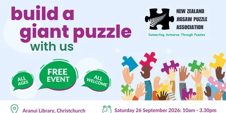 Christchurch Community Giant Puzzle Build