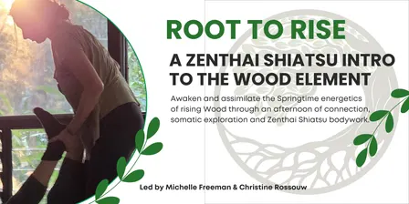 Root To Rise: A Zenthai Shiatsu Introduction to the Wood Element Workshop