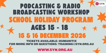 December School Holiday Program / Podcasting & Radio Broadcasting Workshop 2026