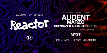 REACTOR 036 feat. AUDENT, Marzo + more