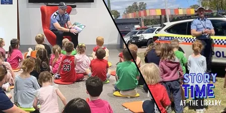 Story Time - with special guest Officer Nicko Filter