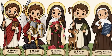 Childrens All Saints Mass at St Kieran Catholic Church