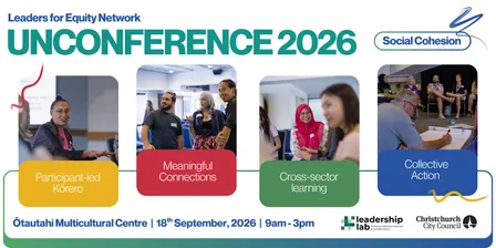 Leaders for Equity Unconference 2026 (Ōtautahi Christchurch)