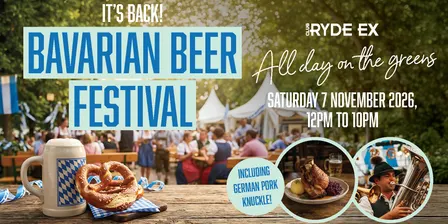 Bavarian beer festival at Club Ryde Ex 2026