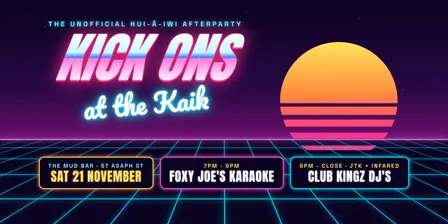 Kick on's at the Kaik