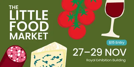 The Little Food Market Melbourne November 2026
