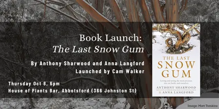 Book Launch: The Last Snow Gum