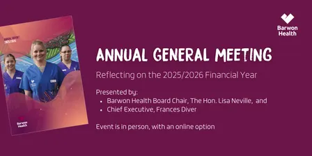 Barwon Health 2026 Annual General Meeting