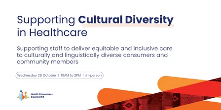 Supporting Cultural Diversity in Healthcare - In person