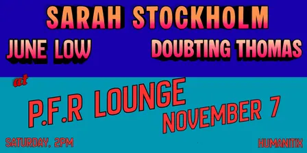 Sarah Stockholm, June Low, Doubting Thomas